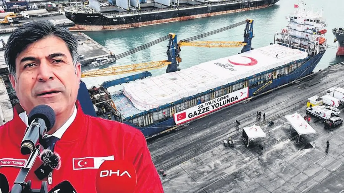 Gazze’ye 20’nci ‘iyilik gemisi’ yola çıktı Gazze’ye 20’nci ‘iyilik gemisi’ yola çıktı