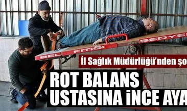 Rot balans ustasına ince ayar