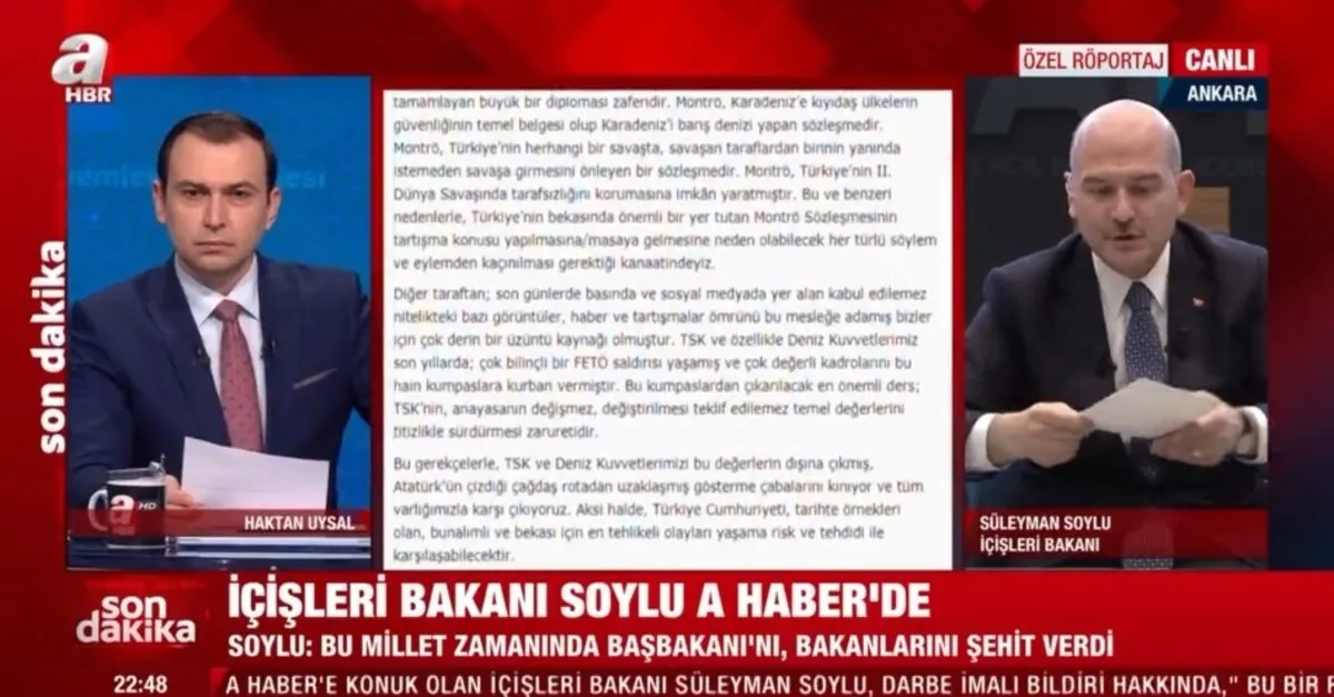 SON DAKİKA | İçişleri Bakanı Süleyman Soylu canlı yayında ilk kez açıkladı! 