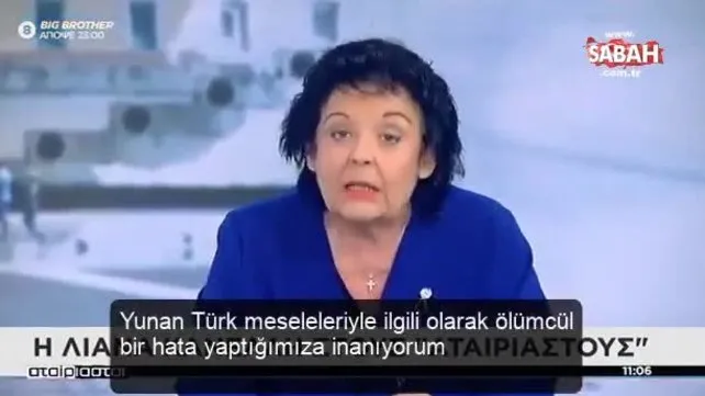 Yunan Milletvekili Liana Kanelli: 