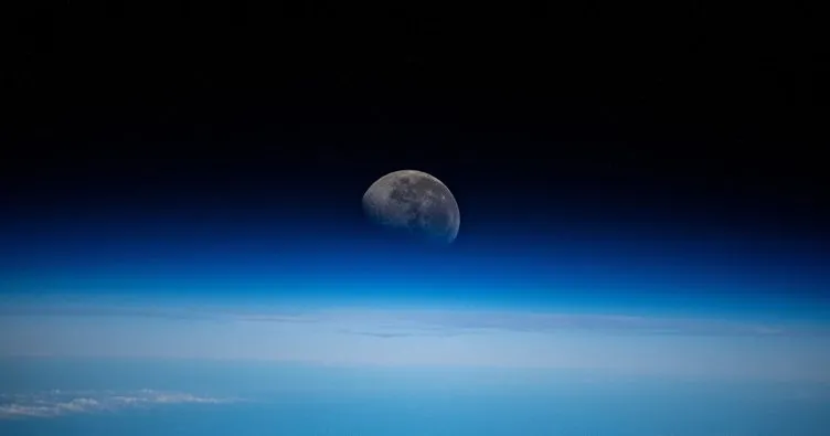 NASA’nın Ay fotoğrafı şaşkına çevirdi! Daha önce böylesi görülmemişti!