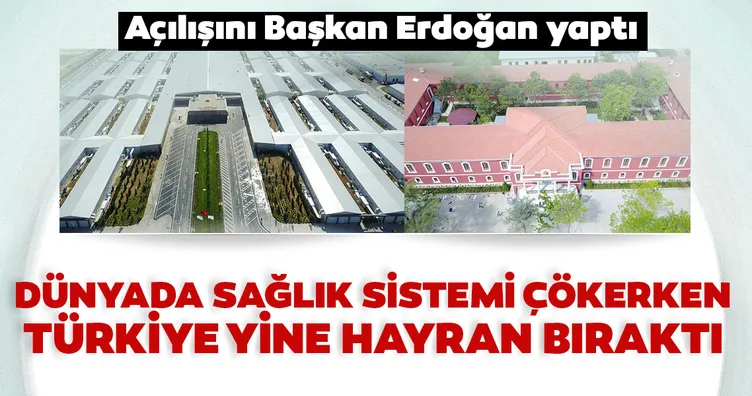 Yeşilköy Prof. Dr. Murat Dilmener ve Hadımköy Doktor İsmail Niyazi Kurtulmuş salgın hastaneleri hizmete giriyor