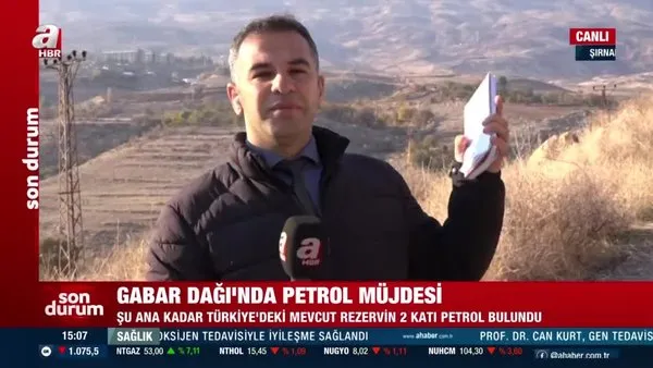 Şırnak Gabar Dağı'nda petrol bulundu! Türkiye'deki mevcut rezervin 2 katı | Video