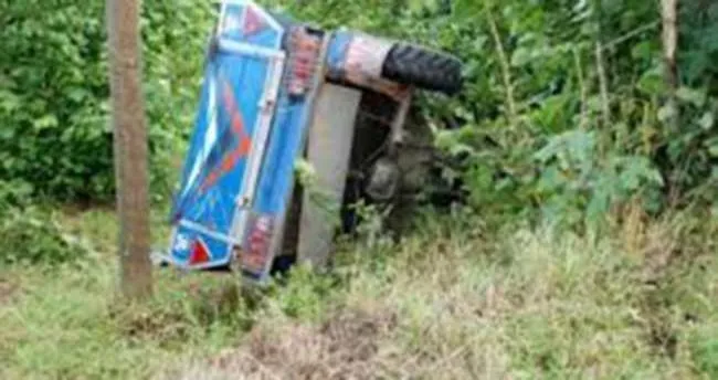 Torul’da patpat devrildi: 1 ölü