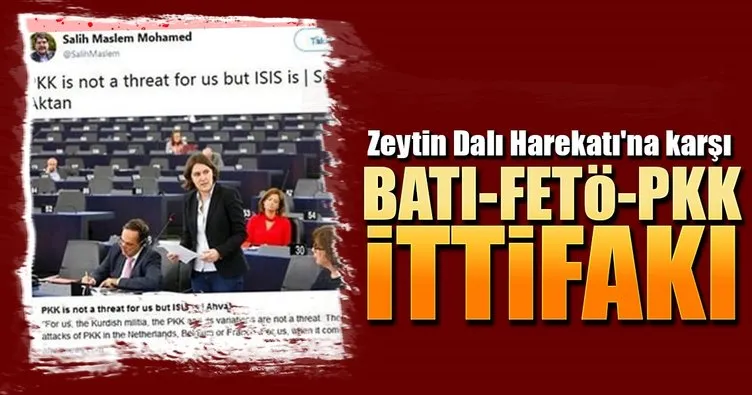 Zeytin Dalı Harekatı’na karşı BATI-FETÖ-PKK ittifakı