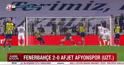 Fenerbahçe 2-0 Afyonspor MAÇ ÖZETİ Goller izle! ZTK Fenerbahçe 2-0 Afyonspor maçı tüm goller...
