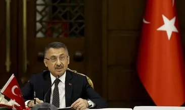 Cumhurbaşkanı Yardımcısı Oktay, Türkiye’nin Lefkoşa Büyükelçisi Feyzioğlu’nu kabul etti