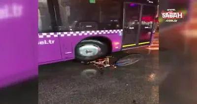 Çanakkale’de halk otobüsü sürücüsü, bisikletli sürücüden böyle intikam aldı