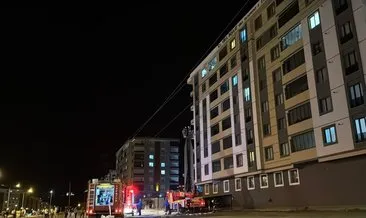 Apartmanda çıkan yangın söndürüldü #erzurum