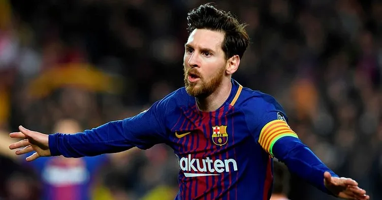 Lionel Messi’nin tarihe geçtiği maçta Barcelona çeyrek finalde