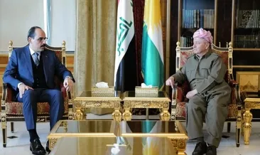 İbrahim Kalın Mesud Barzani ile görüştü