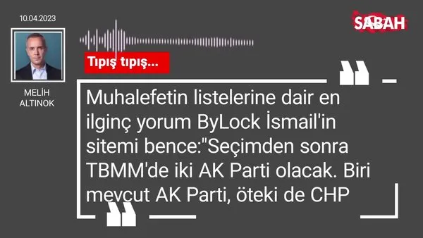 Melih Altınok | Tıpış tıpış...