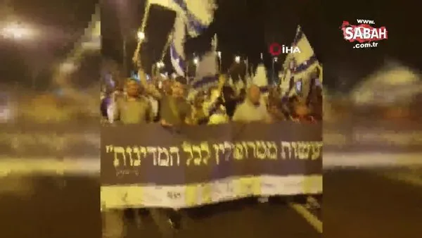 Fanatik Yahudiler, Doğu Kudüs'te yürüyüş düzenledi | Video