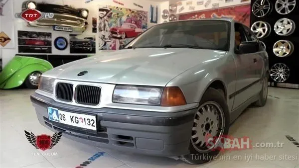 Eski model BMW arabasını ustalara emanet etmişti... Son halini görünce ne diyeceğini bilemedi