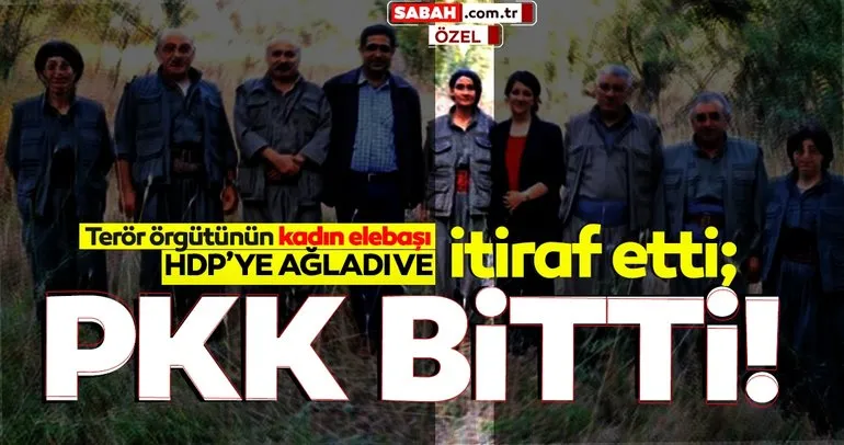 Son dakika... PKK’lı kadın yöneticiden itiraf: Sıkıştık!