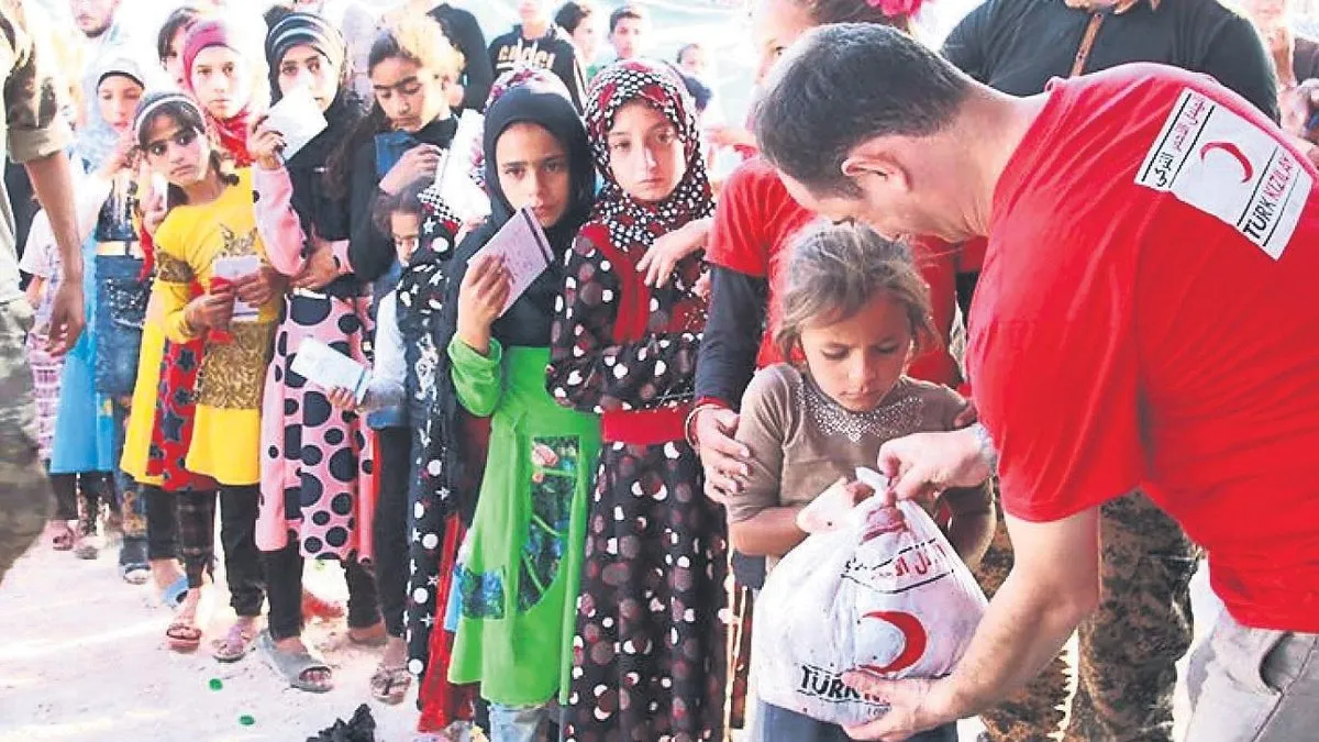 AK Parti’den çarpıcı insani yardım raporu: İnsani yardımda Türkiye zirvede