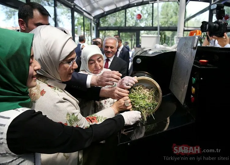 Cumhurbaşkanı Recep Tayyip Erdoğan’ın eşi Emine Erdoğan