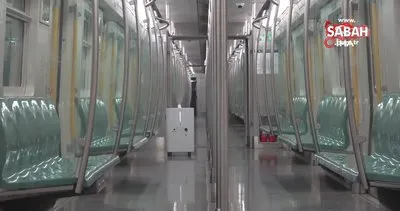 Çin’de robotlar, metrolarda dezenfektasyon için görev başında | Video