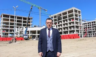 Trabzon Şehir hastanesi inşaatı tüm hızıyla sürüyor: 762 sismik izolatörle korunacak #trabzon