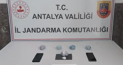 Eve yapılan baskında 530 gram kokain ele geçirildi #antalya
