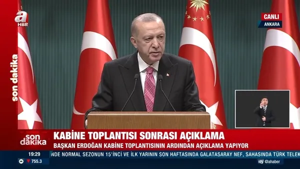 Yılın ilk Kabine toplantısının ardından Başkan Erdoğan ulusa seslendi | Memur ve emekli maaşlarıyla ilgili flaş açıklama