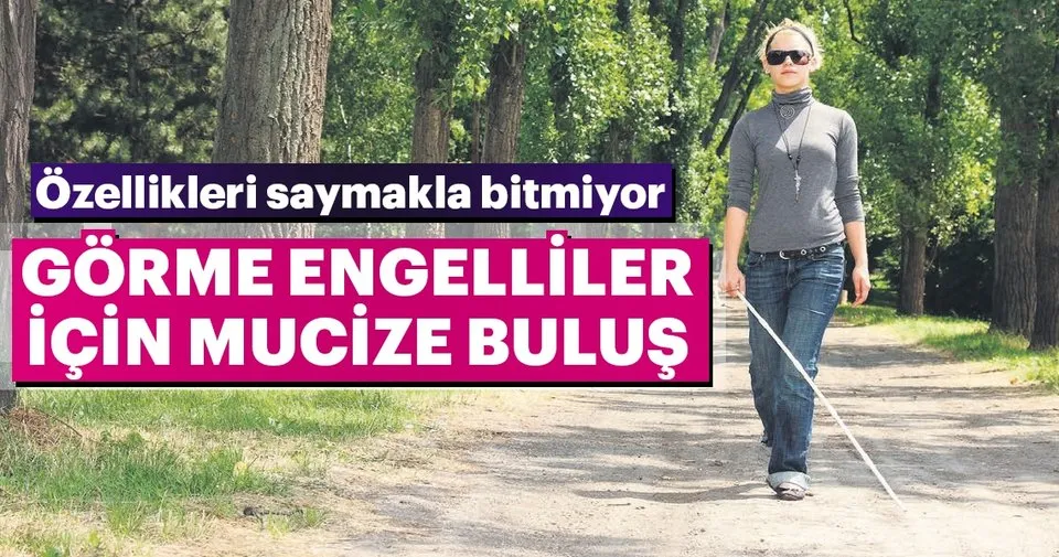 Gorme Engelliler Icin Akilli Baston Son Dakika Haberler