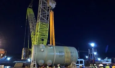 Akkuyu NGS’de önemli gelişme: İkinci güç ünitesinin reaktör basınç kabı inşaat sahasına ulaştı