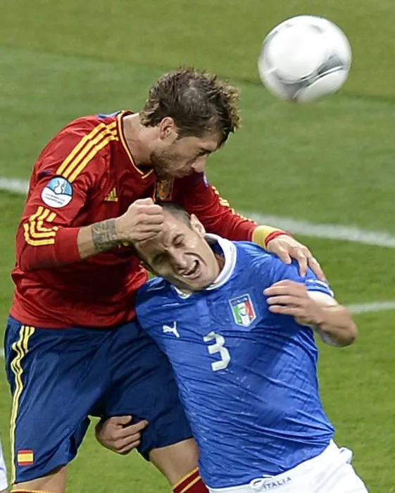 İspanya-İtalya maçından kareler