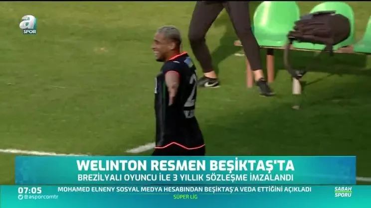 Welinton resmen Beşiktaş'ta