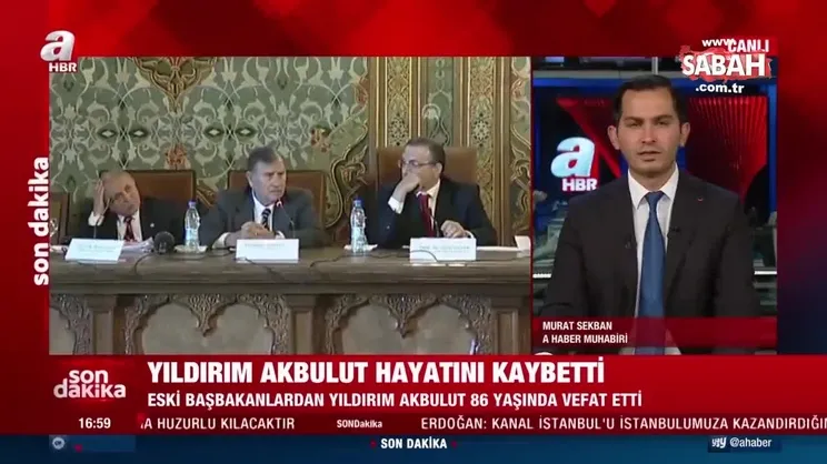 SON DAKİKA: Eski Başbakan Yıldırım Akbulut hayatını kaybetti! Yıldırım Akbulut kimdir? | Video