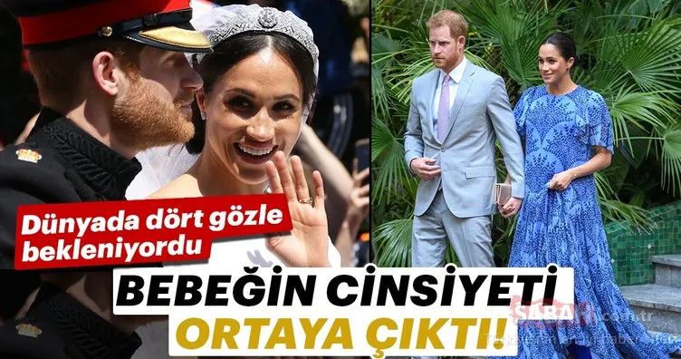 Prens Harry ve Meghan Markle’ın bebeğinin cinsiyeti ortaya çıktı!