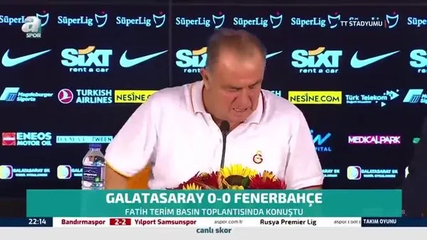 Fatih Terim'in maç sonu açıklamaları