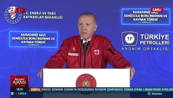 SON DAKİKA! Karadeniz Gazı için tarihi adım! Başkan Erdoğan: Günlük 10 milyon metreküp gaz sisteme girecek | Video