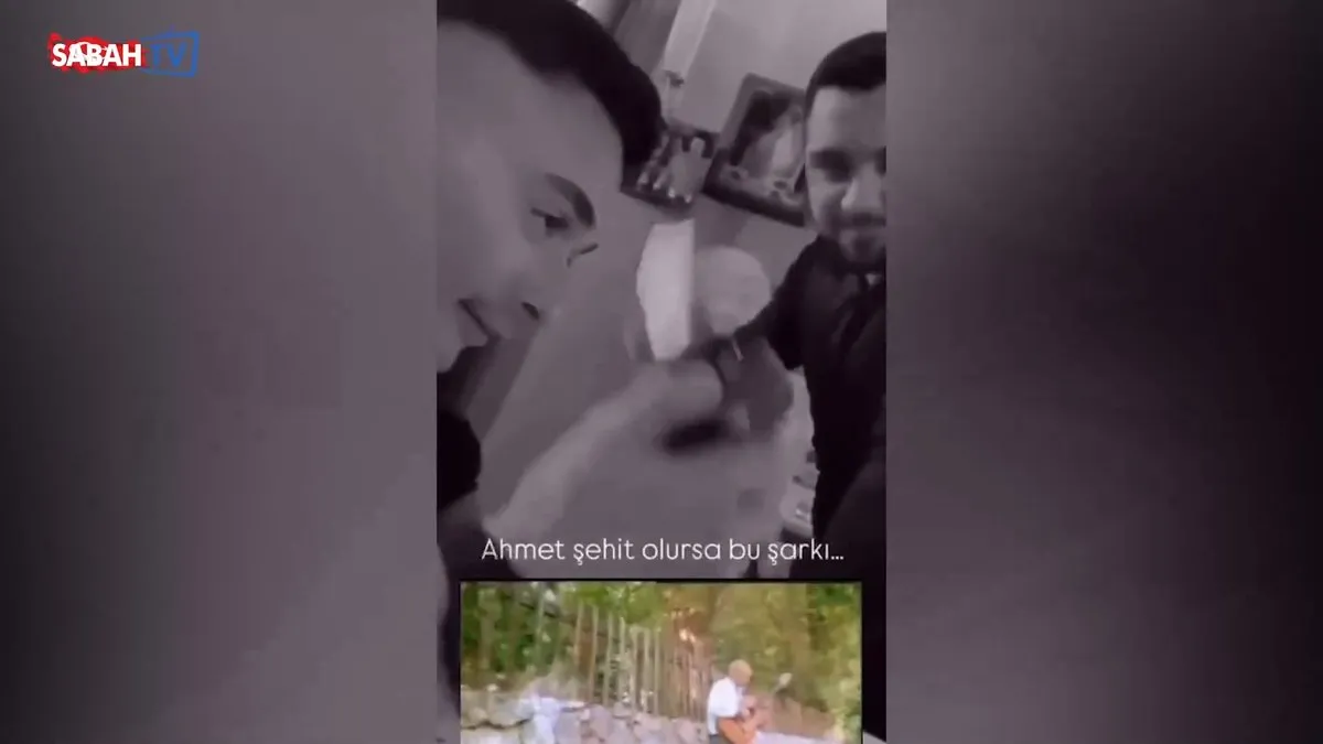 Şehit Ahmet Gültekin'in videosu Türkiye'yi derinden etkiledi