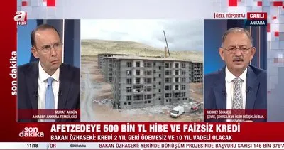 Bakan Özhaseki’den çarpıcı açıklamalar! İstanbul’un 4’te 1’i riskli: “Deprem için özel yasa hazırlayacağız” | Video
