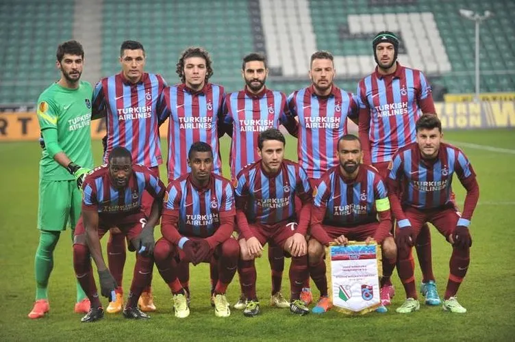 Legia Varşova - Trabzonspor maçının fotoğrafları