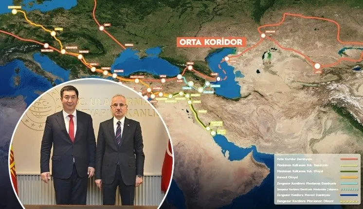 Orta Koridor güçleniyor! Bakan Uraloğlu atılacak yeni adımları açıkladı: Kırgızistan ile iş birliği artacak