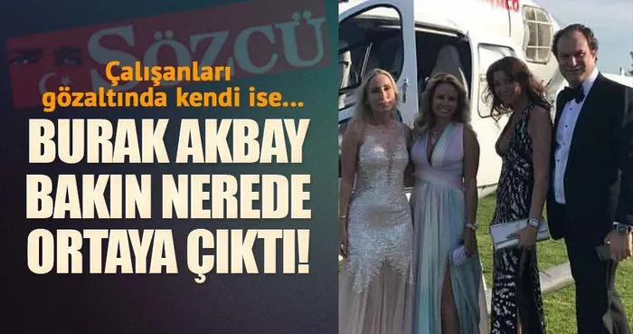 Sözcü Gazetesi'nin patronu Monako'da görüntülendi