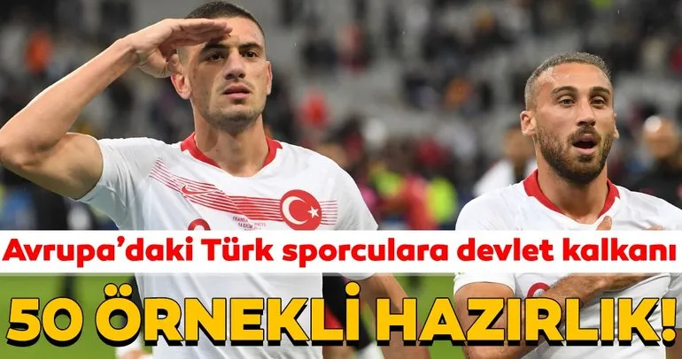 Avrupa’daki Türk sporculara devlet kalkanı