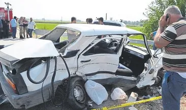 Anne ve bebeği kazada can verdi