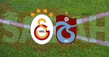 Galatasaray Trabzonspor maçı canlı yayın izle! Süper Lig Galatasaray Trabzonspor maçı bein sports canlı izle! GS TS maçı ilk 11’ler
