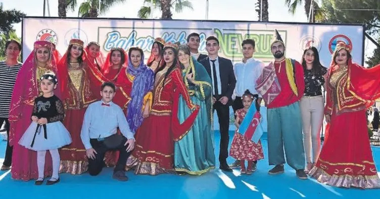 Baharın gelişine renkli kutlama