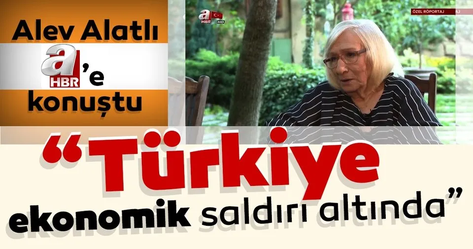 Alev Alatli A Haber E Konustu Son Dakika Haberler