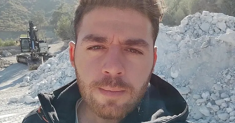 Üç tonluk mermerin altında can verdi