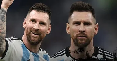 Son dakika haberi: Lionel Messi maça çıkmadan tarihe geçti! Dünya Kupası finalinde benzersiz anlar...