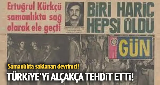 Ertuğrul Kürkçü’den küstah tehdit!