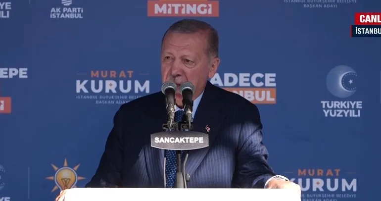 Başkan Erdoğan’dan Sancaktepe mitinginde önemli açıklamalar
