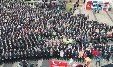 Şehit polis memuru son yolculuğuna uğurlandı