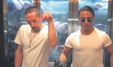 O fotoğraf Ribery’nin başını yaktı