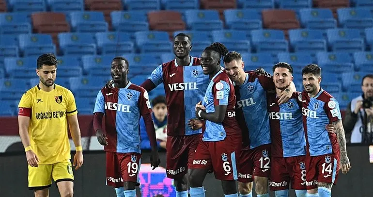 Trabzonspor, ligde üçüncü sıradaki yerini koruma peşinde